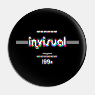 Invisual 1990 ColorGroove Retro-Rainbow-Tube nostalgia (wf) Pin