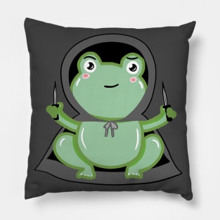 Rogue Frog! Pillow