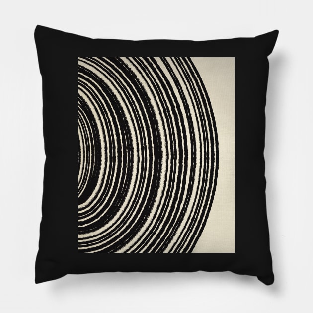 Fine Lines #1 Pillow by ALICIABOCK