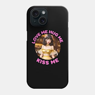 Anime Girl Love Me Beautiful Woman Anime Cosplay Phone Case