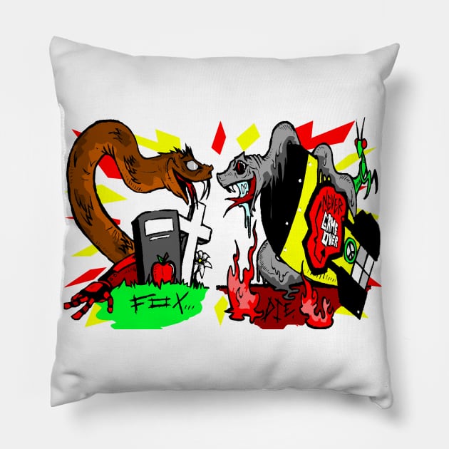 Tribute to Metal Gear Solid Pillow by Brandon Beyond