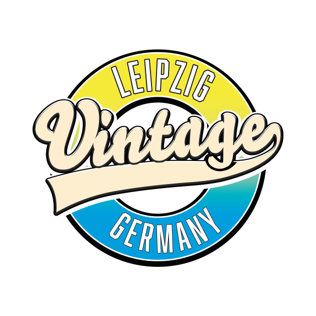 Leipzig vintage style logo by nickemporium1