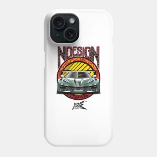 corvette stingray c8 green Phone Case