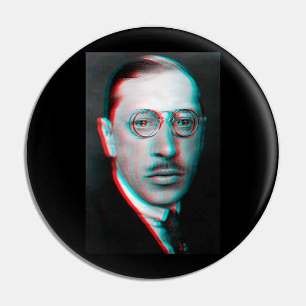 Igor Stravinsky Pin by TheMusicophile