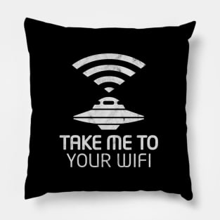 Take Me To Your WiFi Pillow