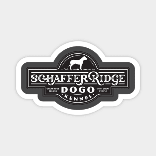 Schaffer Ridge Dogo Kennels Magnet