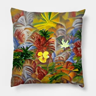 Tropical Abstract Pillow