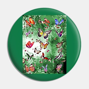 Cartoon Butterflies Pin