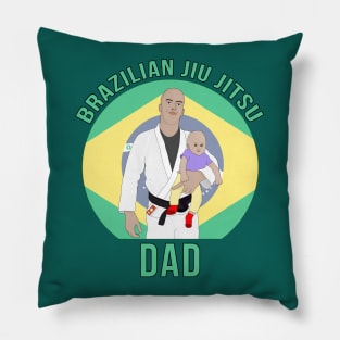 Brazilian Jiu Jitsu Dad Pillow