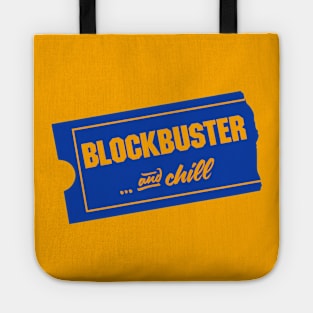 Blockbuster and chill (2-sided T-shirts) Tote