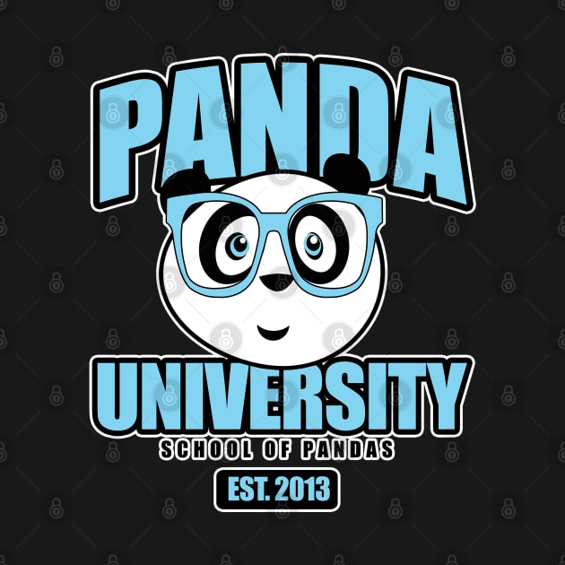 Panda University - Blue by adamzworld