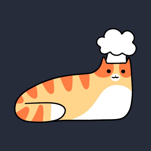 Chef Tabby Cat by saradaboru