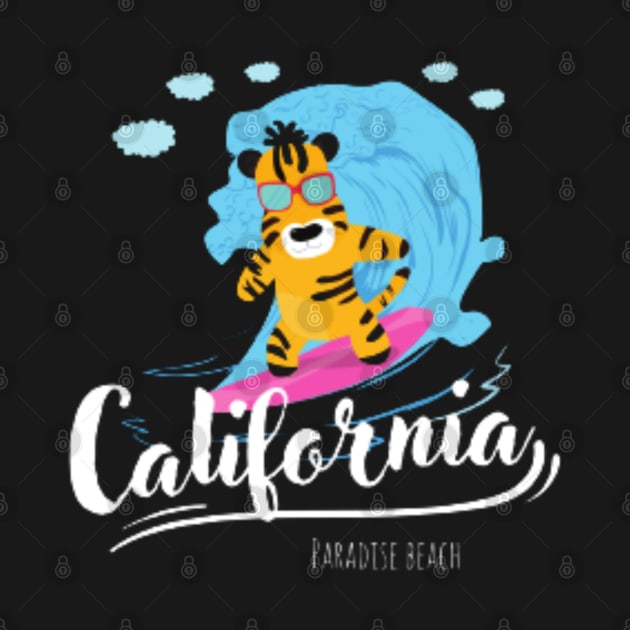 California Beach by Teeshop