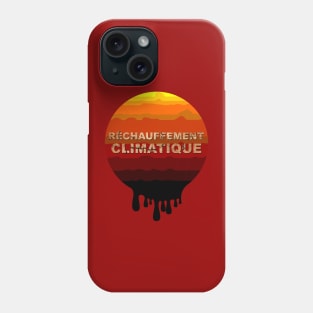 Réchauffement climatique Phone Case