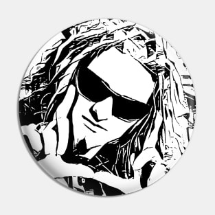 Grunge legend Pin