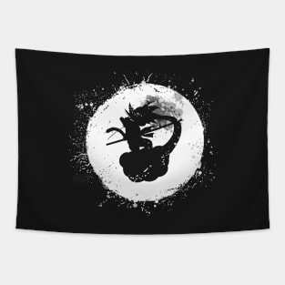 the moon of the saiyan Tapestry