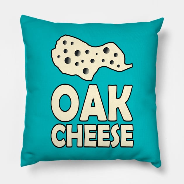 OAK cheese Pillow by PedroVale