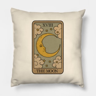 The Moon - Tarot Card Pillow