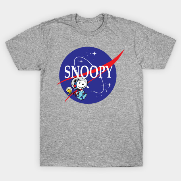 Snoopy Represents for Nasa Snoopy Peanuts Nasa Logo Nasa Lovers T