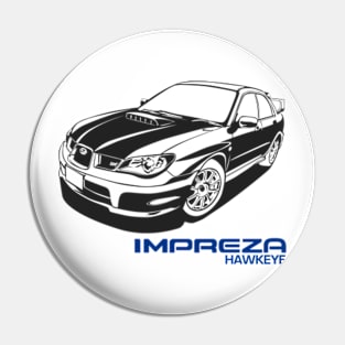 Subaru Impreza Hawkeye Pin