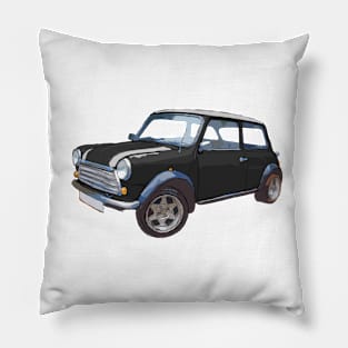 Another Classic Mini Black Pillow