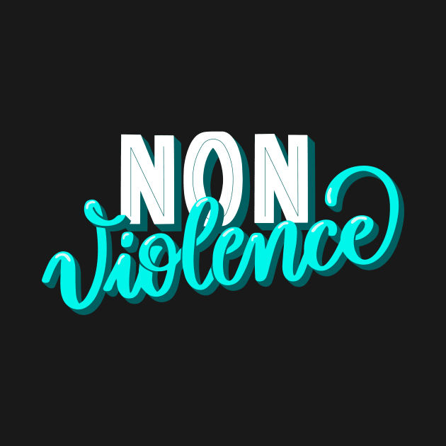 Non violence by Little Painters