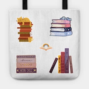 Book Stack Pack Tote