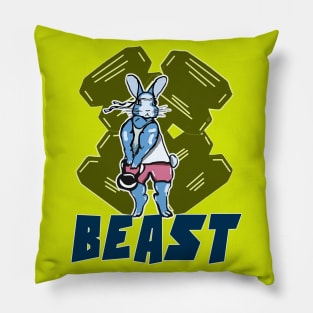 Gym beast Pillow