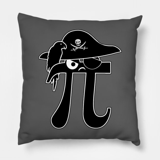 Pi-Rate Pillow by JerryWLambert