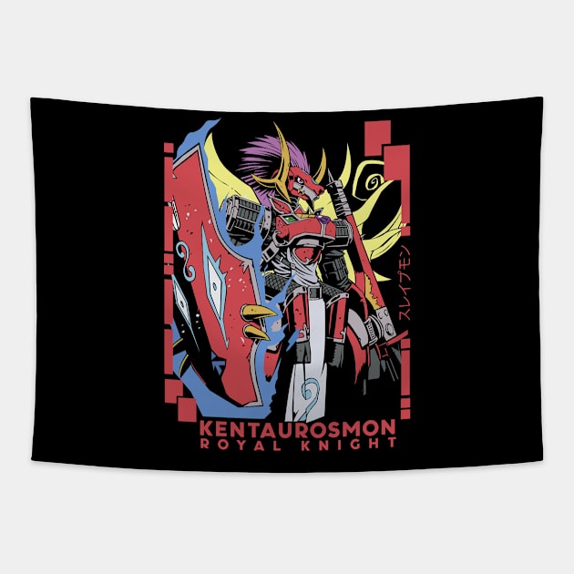 digimon kentaurosmon royal knight Tapestry by DeeMON