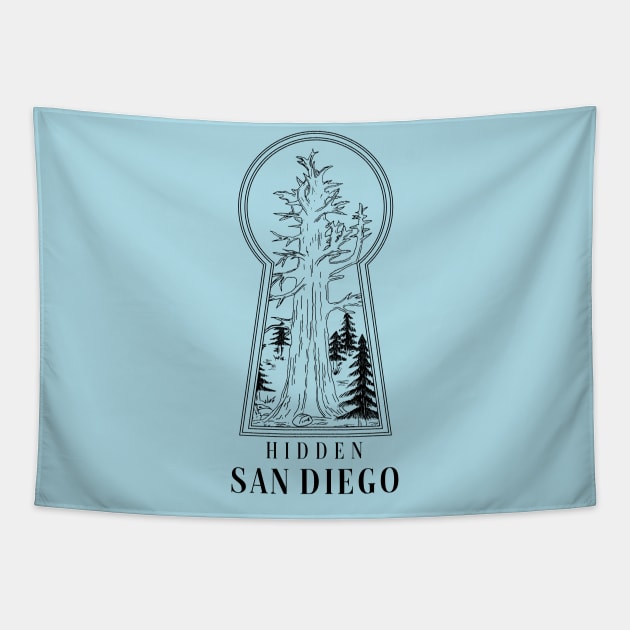 Hidden San Diego Palomar Mountain Tapestry by Hidden San Diego