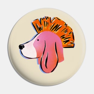 Beagle Mohawk Pin