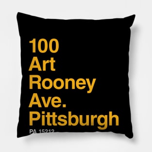 Pittsburgh Steelers Football Stadium Pillow