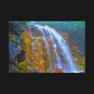 Golden waterfall T-Shirt