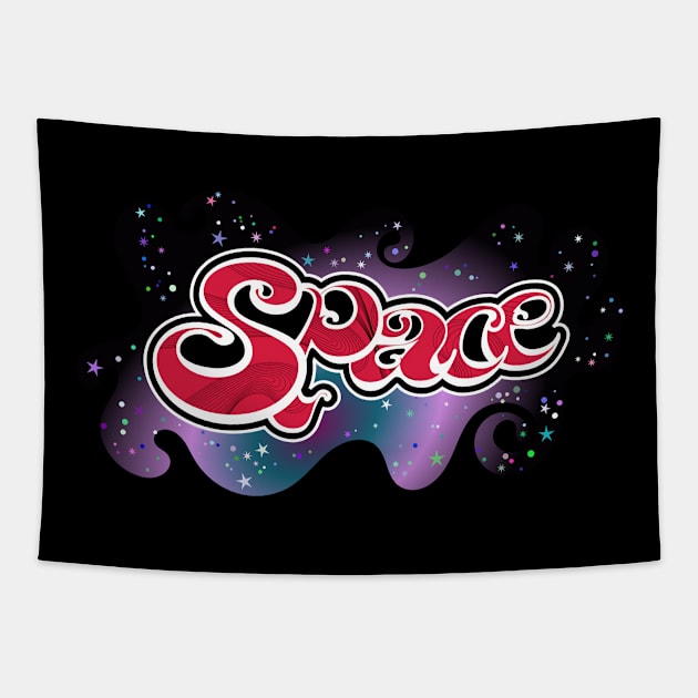 Space art Tapestry by Ari