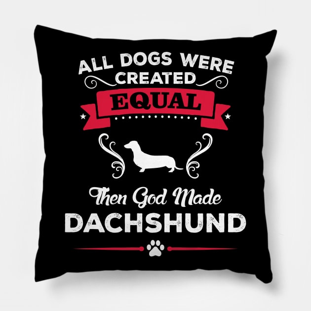 Dachshund Pillow by Republic Inc