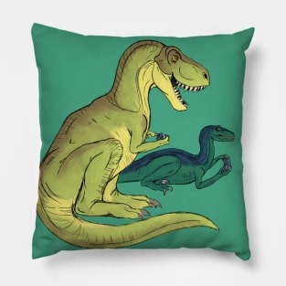 Gamer-Saurus Pillow