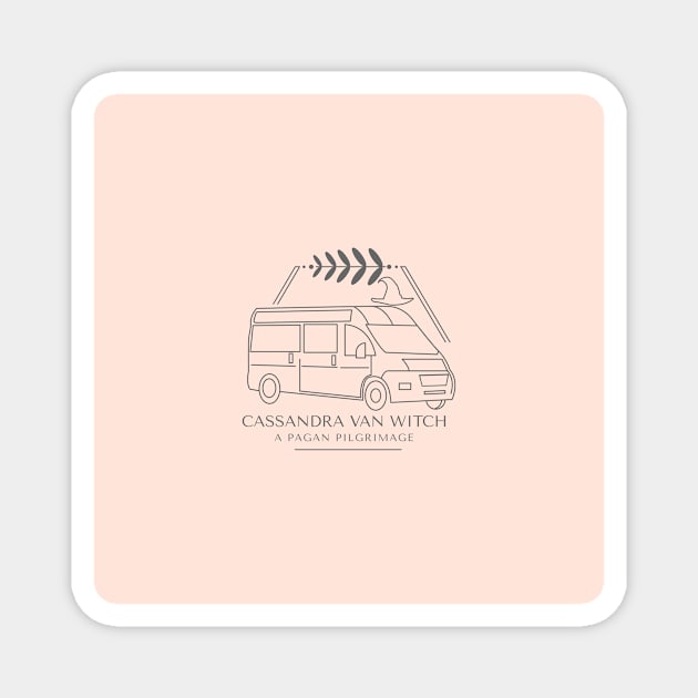 Cassandra Van Witch Merch Magnet by Cassandra Van Witch