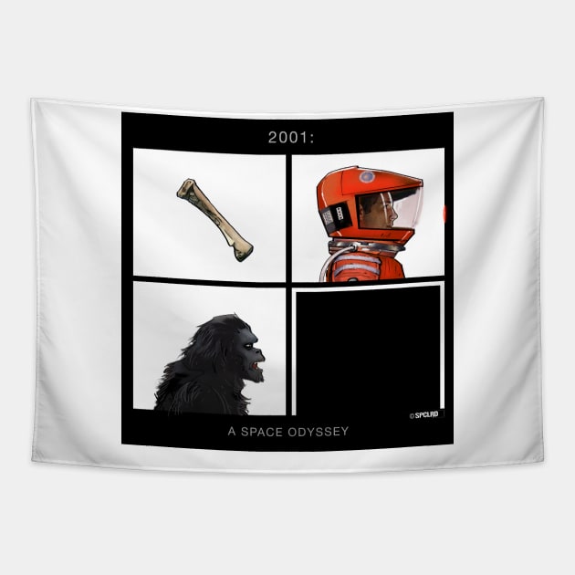 2001 - A Space Odyssey Tapestry by spacelord