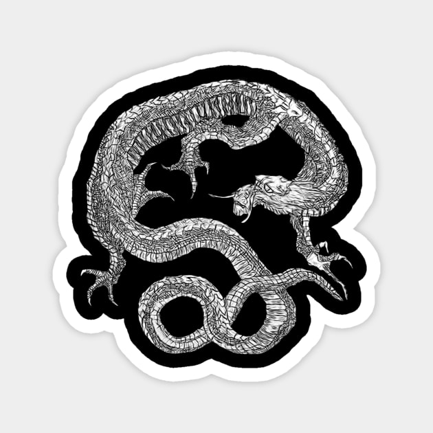 Lucky Dragon Magnet by optimustees