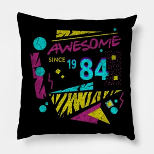 Awesome Since 1984-84’s Birthday Celebration, 41st Birthday Pillow