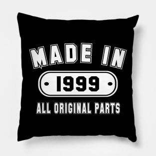 Made In 1999 All Original Parts Pillow