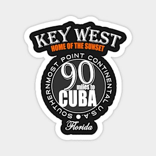 Sunset Key West Magnet