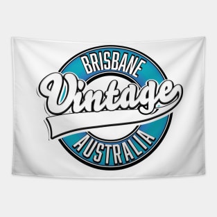 Brisbane Vintage Australian logo Tapestry