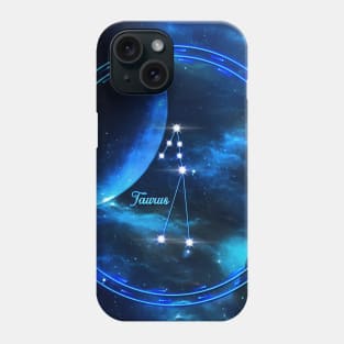 Zodiac constellation  taurus Phone Case