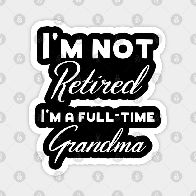 grandma funny Magnet by Design stars 5