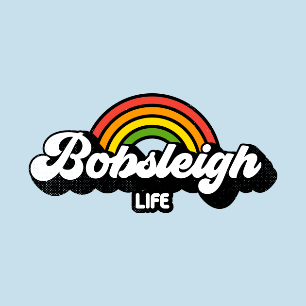 Groovy Rainbow Bobsleigh Life by rojakdesigns