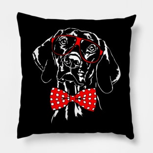 Funny Cute Hungarian Vizsla mom dog lover Pillow