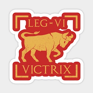 Legio VI Victrix Bull Emblem Roman Legion Magnet