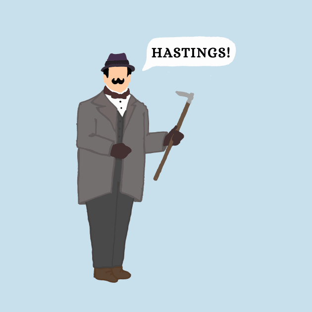 Hastings! -Poirot by bumblebeebuiscut